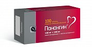 Панангин таблетки покрытые пленочной оболочкой 158 мг+140 мг 100 шт. Панангин