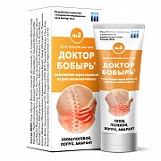 Доктор Бобырь №2 Крем-бальзам для пояснично-крестцового отдела позвоночника 75 мл Доктор Бобырь №2 Крем-бальзам для пояснично-крестцового отдела позвоночника 75 мл