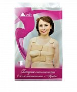Крейт Бандаж М-201 онкологический после мастэктомии р.2 Бежевый Левый