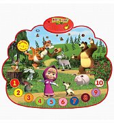 Умка SLW9714-R Развивающий Коврик Маша И Медведь, Свет, Звук
