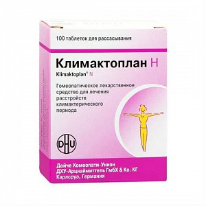 Климактоплан Н таблетки для рассасывания гомеопатические 100 шт.