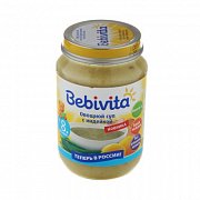 Bebivita Пюре Овощной суп с индейкой 190 г с 8 мес.