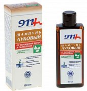 911 Шампунь луковый против выпадения волос с крапивой 150 мл 911 Шампунь луковый против выпадения волос с крапивой 150 мл