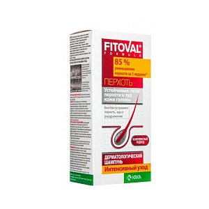 Фитовал Шампунь дерматологический против перхоти Интенсивный уход 100 мл