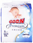 GooN Подгузники премиум 4-8 кг S 58 шт.
