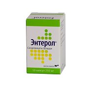 Энтерол капсулы 250 мг 10 шт. флакон Энтерол капсулы 250 мг 10 шт. флакон