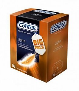 Contex [Контекс] Презервативы Lights ультратонкие 18 шт.