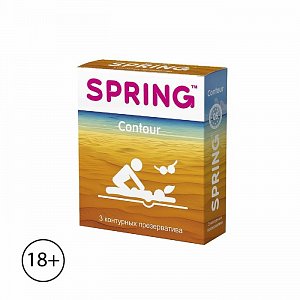 Spring Презервативы Contour контурные 3 шт.