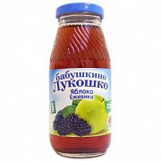 Бабушкино лукошко Сок яблоко и ежевика с 5 мес. 200 мл