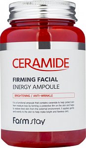 FarmStay Сыворотка многофункциональная ампульная с керамидами 250 мл Ceramide