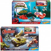 Hot Wheels Dkt27 Трековые Наборы Marvel