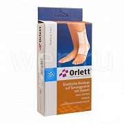 Orlett Бандаж голеностопный M с боковыми ребрами жесткости BAN-101(M)
