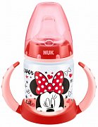 NUK Disney Микки Бутылочка-поильник 150 мл Красная