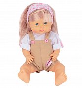 Shantou Gepai Кукла В Комбинезоне 40 см, говорит, смеется, пьет, писает.