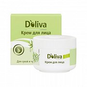 Doliva Крем для сухой и чувствительной кожи лица 50 мл Doliva Крем для сухой и чувствительной кожи лица 50 мл