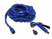 Шланг поливочный ХХХ латексный 5м - 15м + распылитель