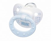 NUK Пустышка силиконовая Baby Blue р.1 с рождения