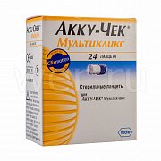 Accu-Chek Multiclix Ланцеты 24 шт