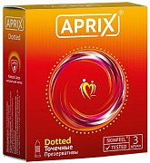 Aprix Презервативы Dotted точечные 3 шт. Aprix Презервативы Dotted точечные 3 шт.