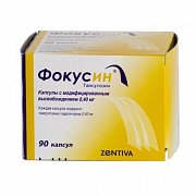 Фокусин капсулы с модифицированным высвобождением 400 мкг 90 шт. Фокусин капсулы с модифицированным высвобождением 400 мкг 90 шт.