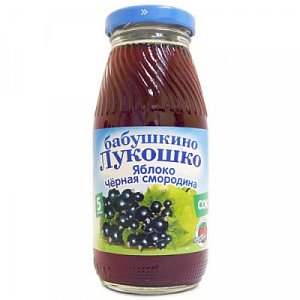 Бабушкино лукошко Сок яблоко и черная смородина с 5 мес. 200 мл