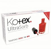 Kotex Тампоны Ultra Sorb Mini 16 шт. Kotex Тампоны Ultra Sorb Mini 16 шт.