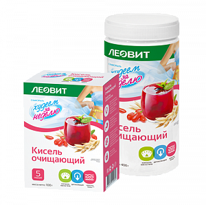 Леовит Кисель очищающий 400 г