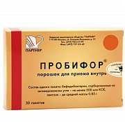 Пробифор порошок для приема внутрь пакетики 30 шт. Пробифор