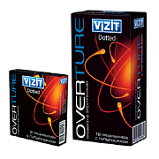Vizit Презервативы Overture Пупырышки 3 шт.