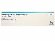 Нордитропин НордиФлекс раствор для подкожного введения 10 мг 1,5 мл картридж в шприц-ручке 1,5 мл