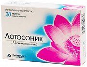 Лотосоник таблетки покрытые пленочной оболочкой 20 шт. Лотосоник таблетки покрытые пленочной оболочкой 20 шт.