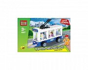 Город Мастеров BB-8897-R Конструктор Троллейбус Легко Сложить 135 Детали