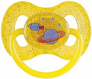 Canpol Пустышка круглая силиконовая Space 0-6м в ассортименте