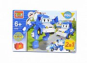 Город Мастеров BB-6766-R Конструктор 2 В 1 Робот-Полицейская Машина 90 Деталей