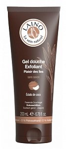 Laino Гель-эксфолиант для душа Кокос 200 мл