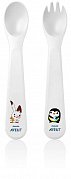 Avent SCF712 00 Набор Ложка и вилка с 12 мес.