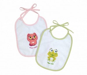 Курносики Набор слюнявчиков Мои первые друзья 2 шт.