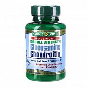 Nature`s Bounty Глюкозамин-Хондроитин Плюс с кальцием и витамином D3 таблетки 120 шт. (БАД)