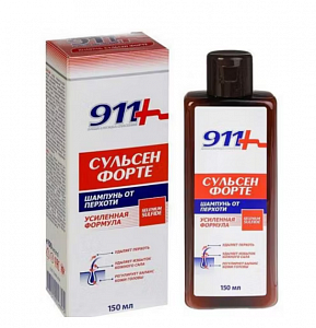 911 Сульсен Форте Шампунь от перхоти 150 мл