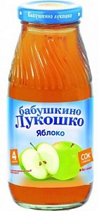 Бабушкино лукошко Сок яблоко с 4 мес. 200 мл