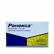 Ранекса таблетки пролонгированного действия покрытые пленочной оболочкой 1 г 60 шт. Ранекса таблетки пролонгированного действия покрытые пленочной оболочкой 1 г 60 шт.