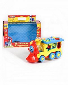 Умка В746947R Паровозик Обучающий, Свет, Звук