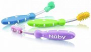 Nuby Набор детских щеток 754 с 7 мес. 3 шт.