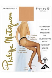 Philippe Matignon Колготки Premiere 15 Den р.2 Сognac