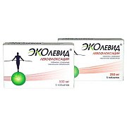 Эколевид таблетки 250 мг 5 шт.