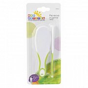 Мир Детства Набор Расческа и щетка 19521 0 мес+