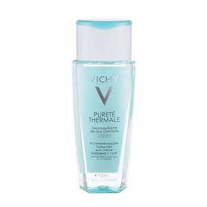 Vichy Purete Thermal Средство успокаивающее для снятия макияжа с глаз 150 мл