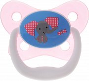 Dr Brown`s Пустышка PreVent Бабочка 6-12 мес.с крышкой для девочки