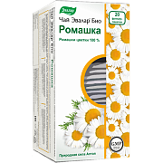 Чай Эвалар Био Ромашка фильтр-пакетики 20 шт. Чай Эвалар Био