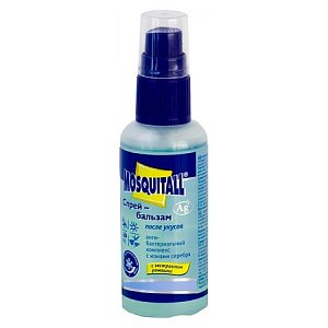 Mosquitall Спрей-бальзам после укусов(ромашка) 50 мл